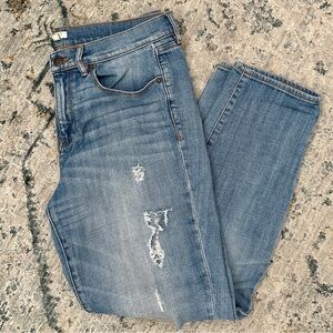 JCREW boyfriend straight distressed jeans Size 29